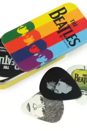 Qualité professionnelle - D'addario And Co Beatles Stripes Pick box