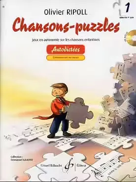 Super prix | Billaudot RIPOLL OLIVIER - CHANSONS PUZZLES VOL.1 + CD