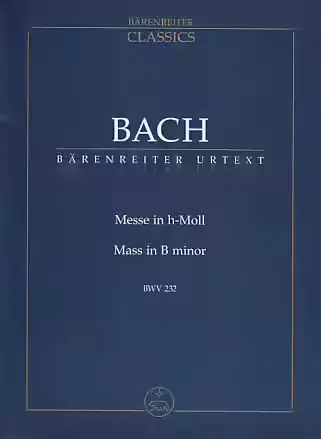 Tout juste ajouté | Barenreiter Bach J.S - Messe H-moll BWV 232 - Score