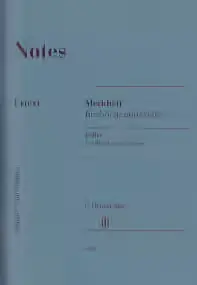 Henle Verlag Carnet De Notes | Offre exceptionnelle