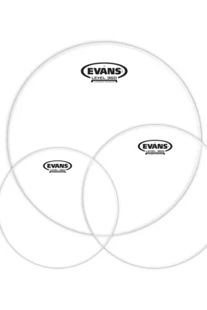 Evans ETP-G1CLR-R Pack Peaux G1 10/12/16 Transparente Rock - Offre flash