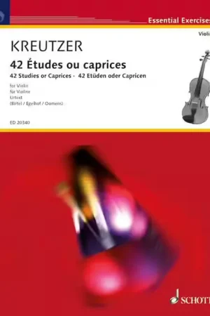 Schott Kreutzer - 42 Studies Or Caprices - Violon | Prix imbattable