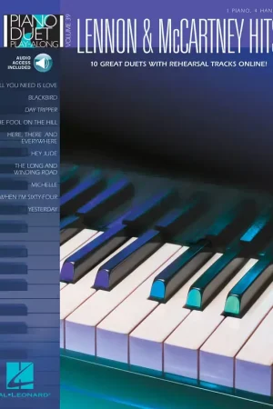 Wise Publications LENNON & MCCARTNEY - PIANO DUET PLAY ALONG VOL.39 + AUDIO EN LIGNE - Top des ventes