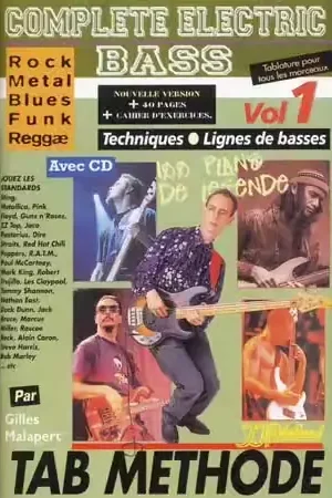 Jjrebillard Malapert Gilles - Complete Electric Bass Vol.1 + CD - Bon prix