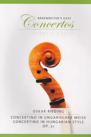 Barenreiter Rieding Oskar - Concertino In Ungarische Weise Op.21 - Bon plan