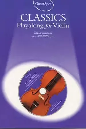 Music Sales GUEST SPOT - CLASSICS + CD - VIOLON | Nouveau lancement