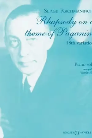 Boosey & Hawkes Rachmaninoff S. - Rhapsody On A Theme Of Paganini Op. 43 - Piano | Vente flash