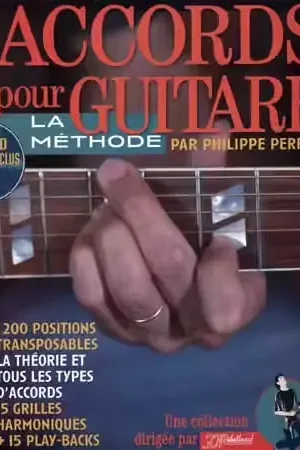Jjrebillard PERRON P. - ACCORDS POUR GUITARE - 1200 POSITIONS TRANSPOSABLES + CD | Premium
