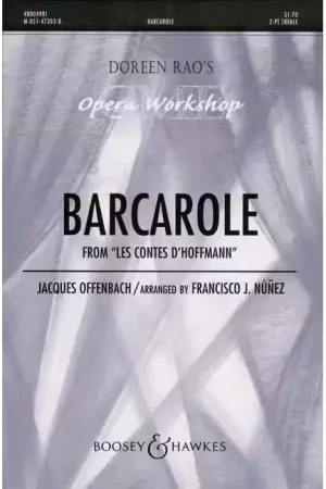 Produit tendance - Boosey & Hawkes Offenbach - Barcarole - 2-part Treble Voices (sa) et Piano