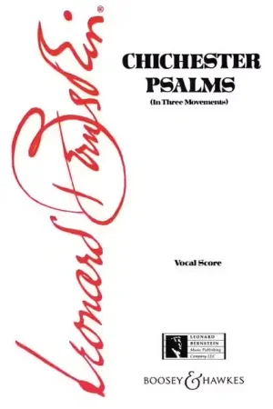 Disponible | Boosey & Hawkes BERNSTEIN LEONARD - CHICHESTER PSALMS
