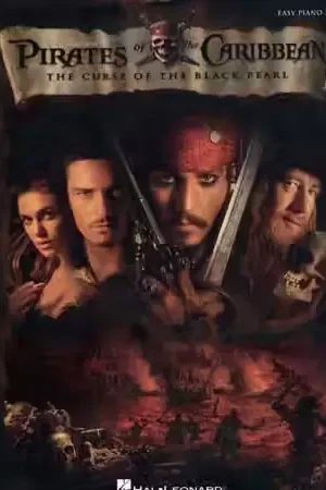 Achetez en ligne - Hal Leonard PIRATES OF THE CARIBBEAN - CURSE BLACK PEARL - EASY PIANO SOLO