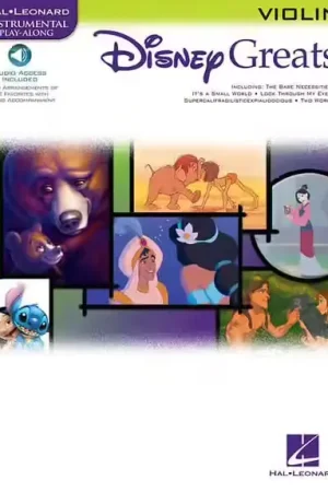 Qualité premium | Hal Leonard Disney Greats Violin + MP3