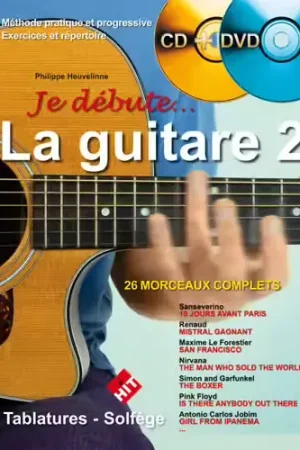 Prix promo | Hit Diffusion Heuvelinne P. - Je Debute La Guitare Vol.2 +CD/DVD