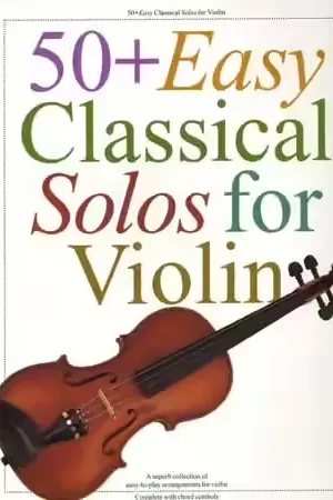 Achetez en ligne - Wise Publications 50 Easy Classical Solos - Violin