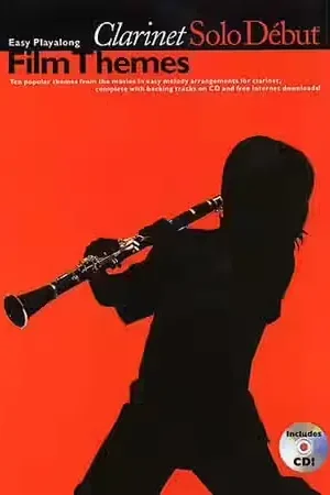 Wise Publications Solo Debut - Film Themes + CD - Clarinet - Nouveauté
