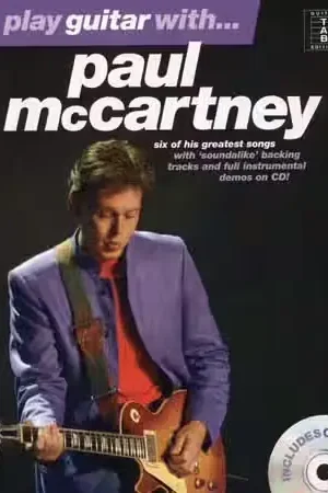 Wise Publications MC CARTNEY PAUL - PLAY GUITAR WITH + CD - GUITAR TAB | Liquidation