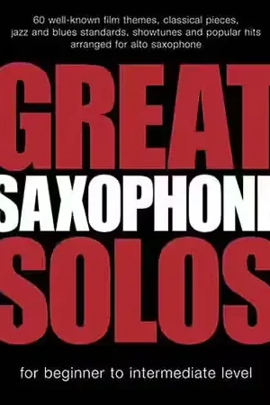 Wise Publications Great Saxophone Solos - 60 Themes - Alto Sax | Liquidation