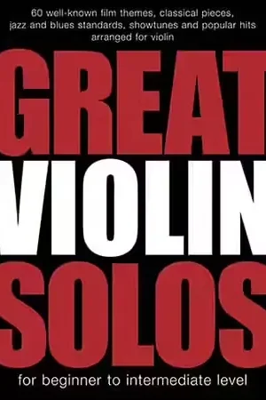 Vente flash | Wise Publications Great Violin Solos - 60 Pieces