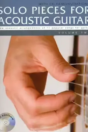 Wise Publications Solo Pieces For Acoustic Guitar Vol.2 + CD - Guitar Tab | Offre exceptionnelle