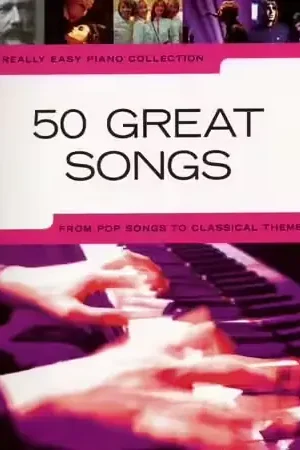 Wise Publications REALLY EASY PIANO - 50 GREAT SONGS - Prix spécial