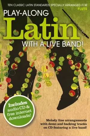 Bien noté | Wise Publications Play Along Latin With A Live Band + Audio En Ligne - Flute