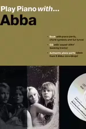 Music Sales ABBA - PLAY PIANO WITH + CD | Derniers exemplaires