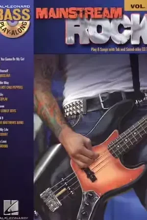 Cette semaine uniquement - Hal Leonard Bass Play Along Vol.15 - Mainstream Rock + CD - Guitar Tab