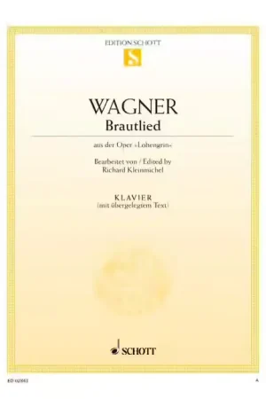 Prix doux - Schott Wagner - Bridal Song WWV 75 - Piano (with Text)