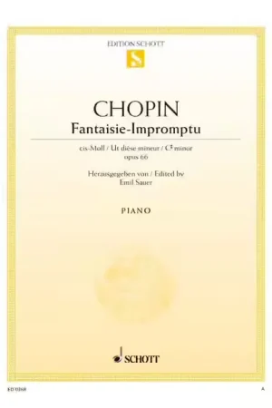 Plus que quelques pièces | Schott Chopin - FANTAISIE-impromptu Ut Dièse Mineur Op. 66 (posth.) - Piano