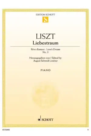 Schott Liszt - Rêve D'amour - Piano - Recommandé