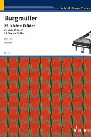 Schott Burgmüller - 25 Etudes Faciles Op. 100 - Piano - Produit phare