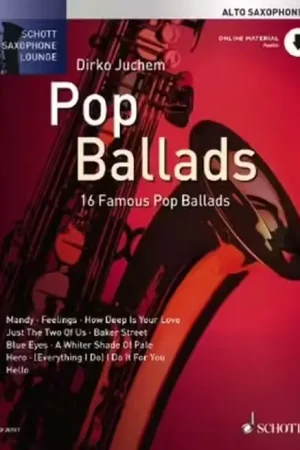 Satisfait ou remboursé - Schott Pop Ballads + MP3 - Alto Saxophone