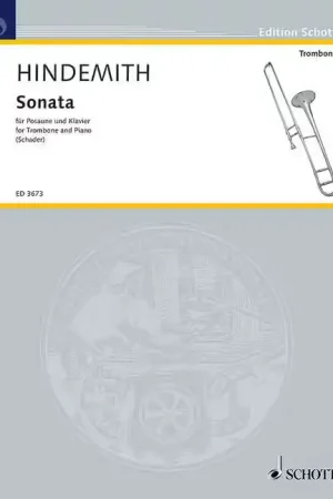 Direct fabricant | Schott Hindemith - Sonata - Trombone et Piano