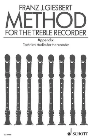 Très bien noté - Schott Method For The Treble Flute A Bec