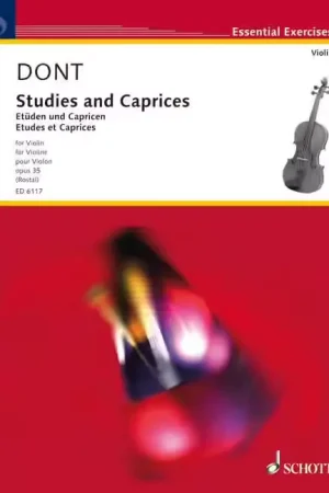 Prix avantageux | Schott Dont - Etudes et Caprices Op. 35 - Violon