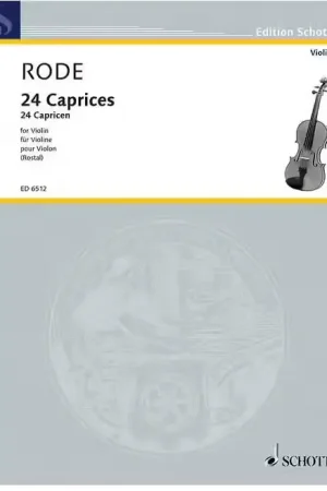 Retour gratuit - Schott Rode Jacques P. Joseph - 24 Caprices - Violin