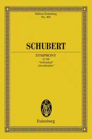Direct fabricant | Eulenburg Schubert - Sinfonie No. 8 Si Mineur D 759 - Orchestre