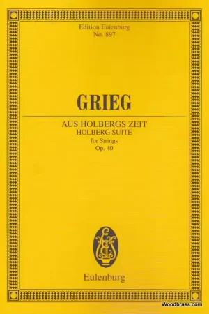 Prix en baisse - Eulenburg Grieg Edvard - Holberg Suite Op. 40 - Strings