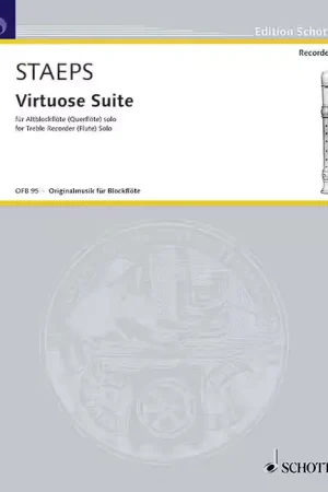 Schott Staeps - Virtuosic Suite - Treble Flute A Bec (flute) - Offre limitée