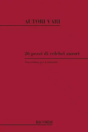 Prix doux | Ricordi Giampieri A. - 26 Pezzi Di Celebri Autori Trascritti - 2 Clarinettes