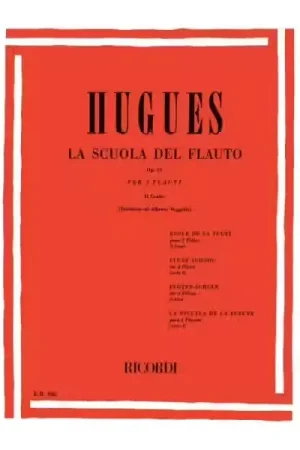 Ricordi Hugues L. - Scuola Del Flauto Divisa In 4 Gradi Vol.2 - Flute - Qualité premium