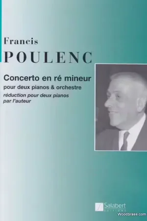 Prix mini | Salabert Poulenc F. - Concerto En Re Mineur - 2 Pianos et Orchestre