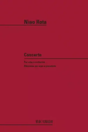 Prix promo | Ricordi ROTA N. - CONCERTO - HARPE ET ORCHESTRE