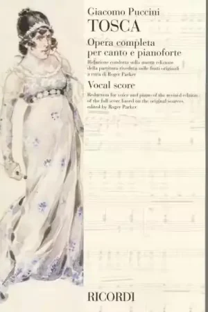 Ricordi Puccini G. - Tosca - Chant et Piano - Nouveauté