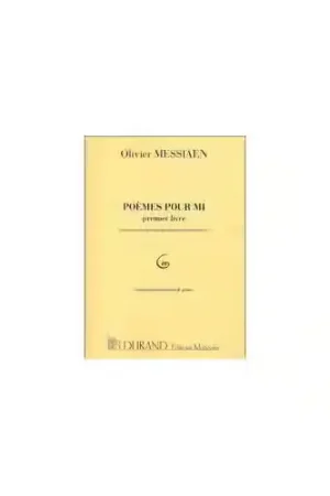 Durand MESSIAEN - POEMES POUR MI VOL 1 - CHANT ET PIANO - Vente flash