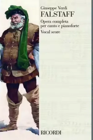 Qualité supérieure | Ricordi Verdi G. - Falstaff - Chant et Piano