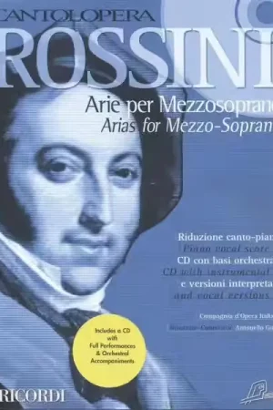 Incontournable | Ricordi ROSSINI G. - CANTOLOPERA: ARIE PER MEZZOSOPRANO + CD