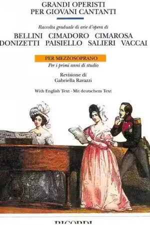 Livraison express - Ricordi GRANDI OPERISTI PER GIOVANI CANTANTI - MEZZOSOPRANO