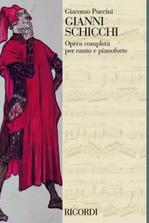 Ricordi Puccini G. - Gianni Schicchi - Chant et Piano | Nouveau