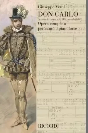 Ricordi VERDI G. - DON CARLO (5 ATTI) SENZA BALLABILI - CHANT ET PIANO - Ajoutez au panier